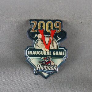 Victoria Seals Pin - 2009 Inaugural Game Pin - Celloid Cover Pin